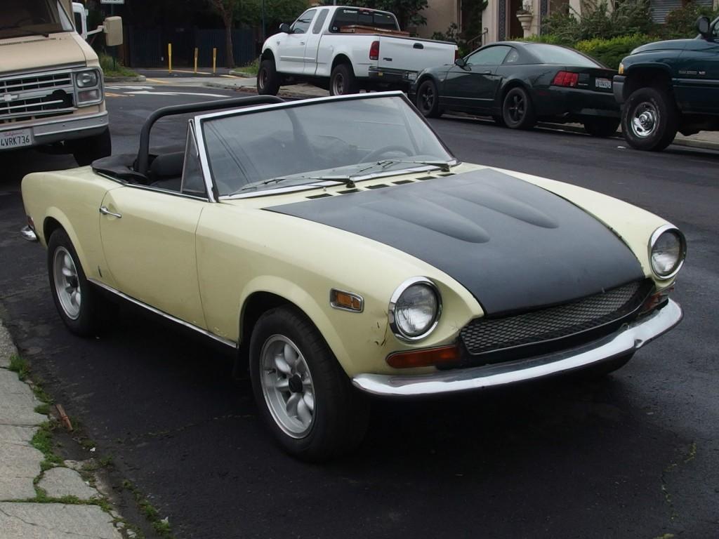 1970 Fiat 124 spider project