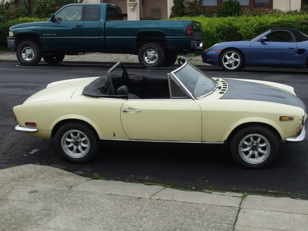 1970 Fiat 124 spider project