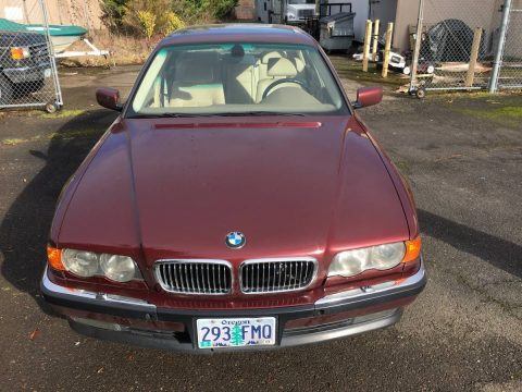 2000 BMW 740il with Salvage title for sale