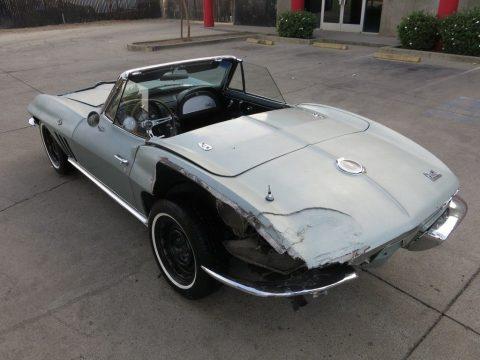 1966 Chevrolet Corvette Sting Ray Limited Edition Cabriolet [Salvage] for sale